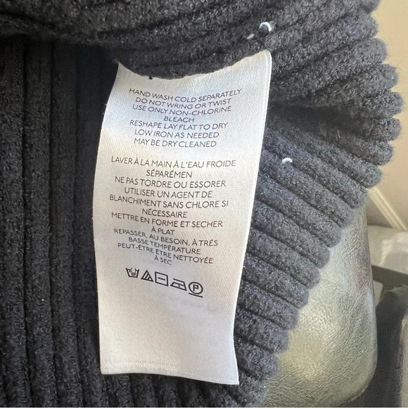 Free People Naiome Micro Sweater Vest Cropped Boxy Ribbed Knit Button Front - Picture 9 of 10